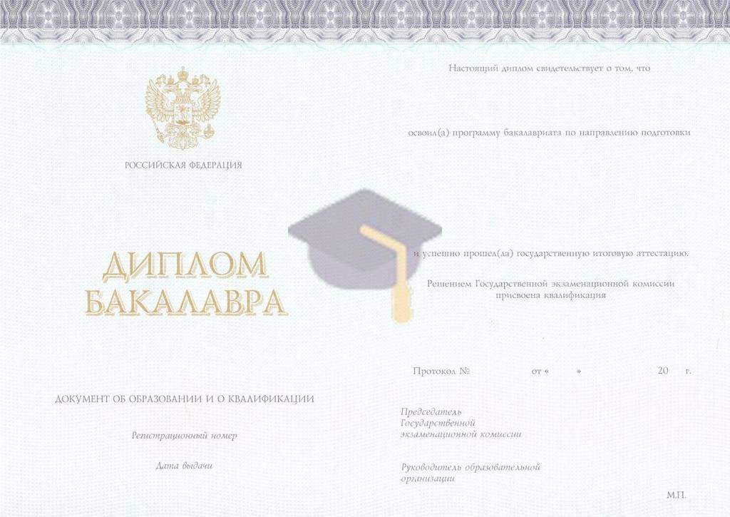 Диплом бакалавра (КИРЖАЧ) с 2014 по 2026 годы